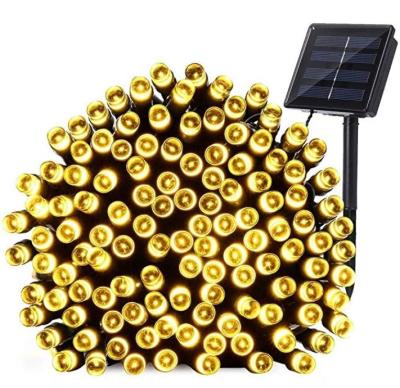 China Solar String 17m 100LED 140 LM Solar Twinkle Light Solar String Light For Festival Decoration for sale