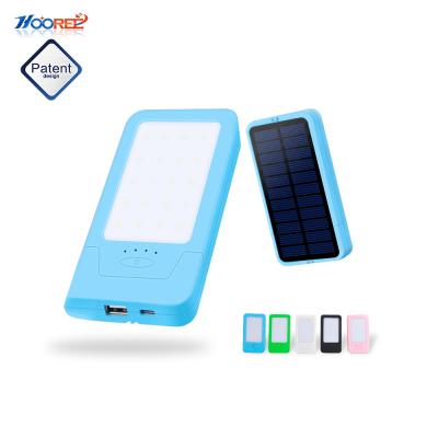 China Shenzhen Manufacturer Convenient Portable Solar Power Bank Emergency Lighting Solar Portable Light Anywhere for sale