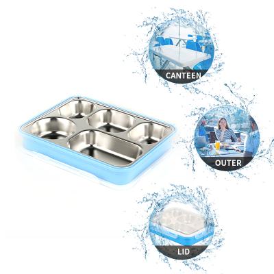 China Sustainable ODM Service Accepted Leakproof Heat Insulated Indian Lunch Box Food Warmer Supply Box For Kids for sale