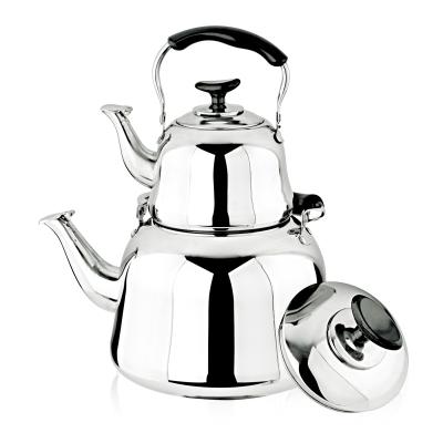 China L2208 Double Bottom Stainless Steel Tea Kettle Sustainable Antique Tea Kettle for sale