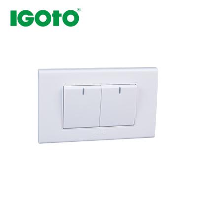 China A1042S Electrical Switches Standard 4 Gang 2 Way Wall American Residential/General Purpose Switch 10A Lamp Switch for sale