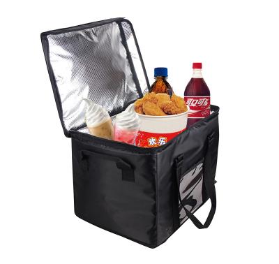 China Waterproof Insulated Food Delivery Bag With Foil for sale