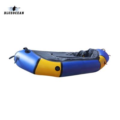 China Good Quality Lightweight Float Inflatable Raft 420D TPU 840TPU Packraft Anfibio For Fishing for sale