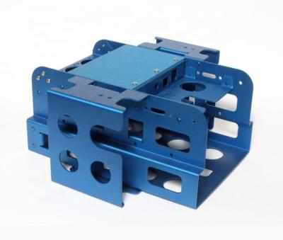 China Custom anodized sheet metal enclosures brackets and aluminum case parts. Custom for sale