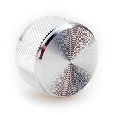 China Precision aluminum CNC turned custom knurled knobs, knurled handles, and knurled parts for sale