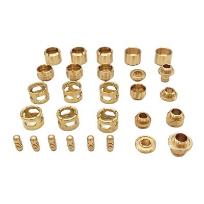 China Brass Precision CNC Machining Turning Parts Turn Brass Turning Parts for sale