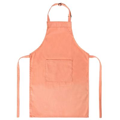 China Cotton Logo Cotton Waterproof Polyester Custom Chef Cooking Aprons For Cafe Restaurants Kitchen Apron for sale