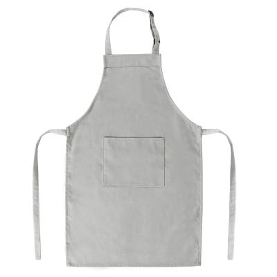 China Multi Colors Polyester Cotton Cotton Working Cooking Waiter Bibs Adjustable Adult Apron For Men for sale