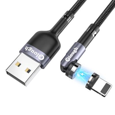 China 540Â ° Selling Magnetic Fast Rotate Cable New Metal 540 Braided Magnetic USB Cables OEM For Apple iPhone Lighting Fast Charging Cable for sale