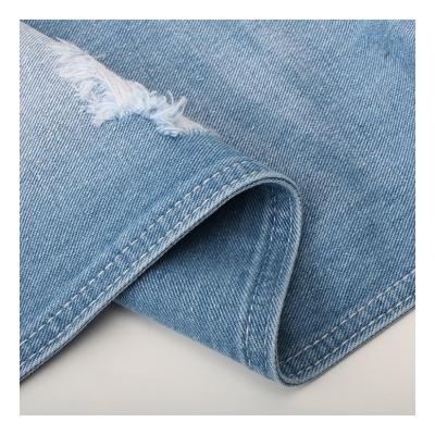 China Breathable Bromoidigo R2 9.3oz Denim Textile Materials Cowboy Jacket Fabric Blue Cheap Jeans Fabric for sale