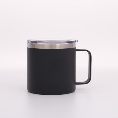 China Stainless Steel PORTABLE Mug High Temperature Resistant Portable Cup With Lid Large Capacity Coffee Mug for sale