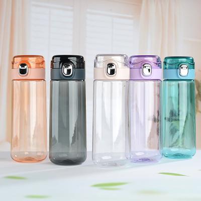 China Minimalist Custom Logo Bpa Free Sports Tritan Water Bottle With Wide Mouth Lid 500ml Sports Plastic Water Bottles for sale