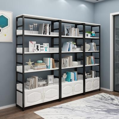 China Project Study Room Wood Shelf Cabinet Convertible Single Bookcases For Sale for sale