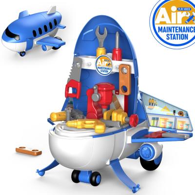 China Plastic Cheap TOY MODEL Pretend Play Game Kids Real Tool Kit For Boy for sale