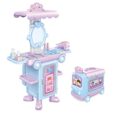 China Make Up Set Kids Play New Style Plastic Princess Girls Pretend Play Dress Up Dress Up Make Up Set Kids Toy for sale