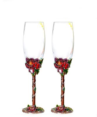 China Excellent Sustainable Material Custom Red Wine Glass Borosilicate Glass Cup For Wine Wine Glasses for sale