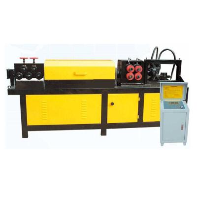 China Hotels Steel Wire Bar Rebar Straighter Steel Bar Straightening And Cutting Machine for sale