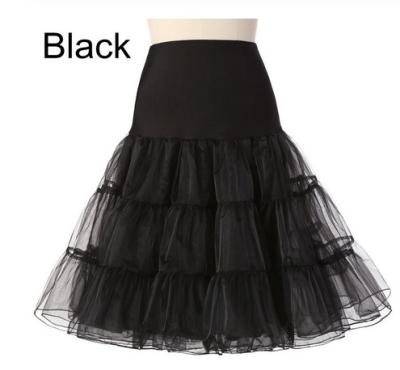 China Custom Design Vintage Organza Short Petticoat Wedding Bridal Petticoat Accessories WF937 for sale