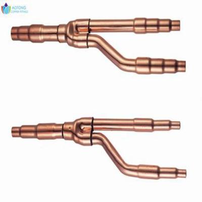 China Refnet Branch Commercial Copper Pipe Joint/Y For VRV VRF for sale