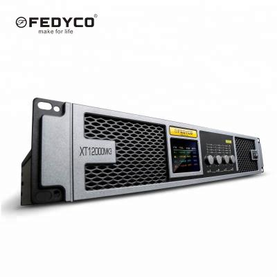 China Club FEDYCO High Power 1000W KTV Channel 2&4 Channel Class H Stable Powerful Powerful Amplifier for sale