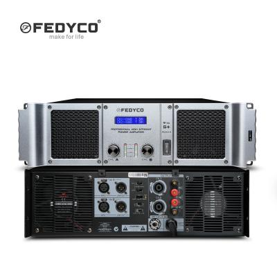 China Full Range Speaker Fedyco TX10000MK2 Subwoofers Amplifier For Outdoor Stage Entertainment Performance for sale