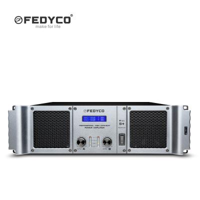 China CE certification TX12000MK2 audio power amplifier and full range speaker Fedyco CCC for sale