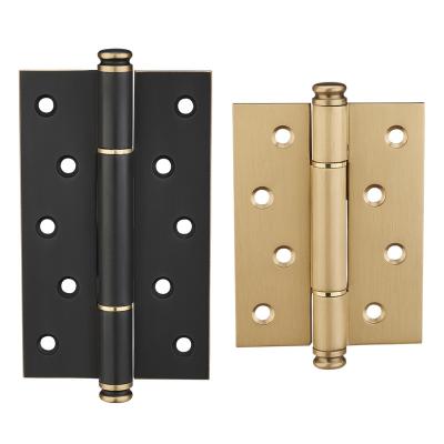 China Living Room 5 Full 3mm Inch Thickness Brass High Quality Door Hinge For Wooden Door Lower Price for sale