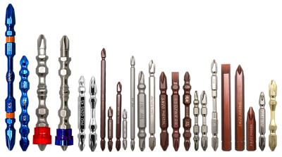 China 65MM And 100MM High Quality factory Taiwan S2 Impact Torsion Magnetic All Types Screwdriver Bits for sale