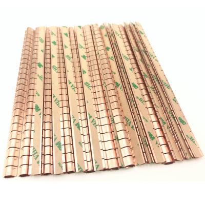 China Custom Shape and Size Armature EMI Shielding Spring Gaskets EMI Beryllium Copper Fingerstock Part for sale