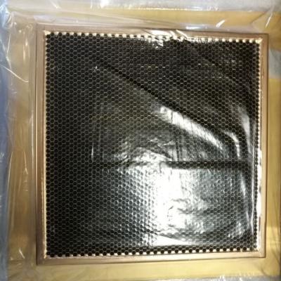 China Industrial MRI Honeycomb RF Armature Part Waveguide 300mm X 300mm Brass Material Size for sale