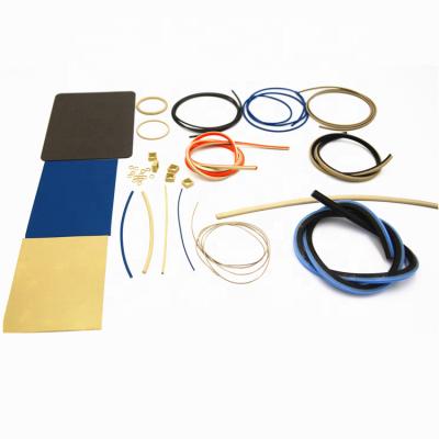 China Carbon Silver/Glass Nickel/Aluminum Silver Factory Assuring Electrical EMI Shielding Hardware Mat Die Cutting Rubber Conductive Silicone Elastomer for sale