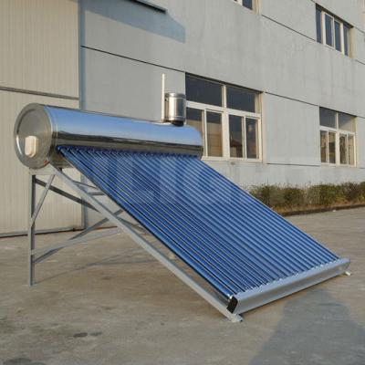 China Built-in Outdoors Non Pressure Stainless Steel Solar Water Heater for sale