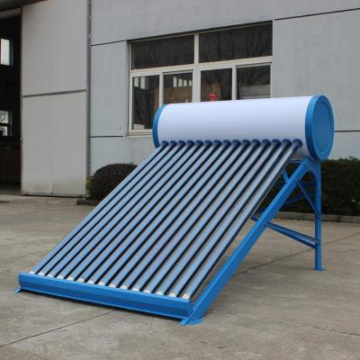 China Outdoor 200L Non-pressure Galvanized Steel Solar Water Heaters for sale