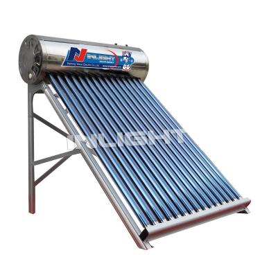 China Hotel Inoxidable Termas solares 150L 200L 300L stainless steel solar water heater for sale