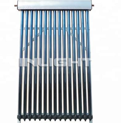 China Home Heating Copper Air Chamber Water Heat Pipe Solar Collector for sale