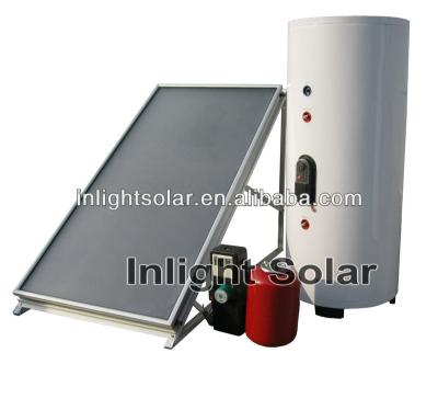 China Color Steel Flat Panel Solar Water Heaters for sale