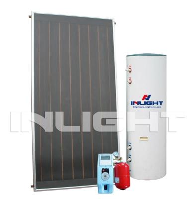 China Home CE Certified High Pressurized Solar Split System Flat Panel for sale