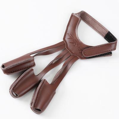 China Durable Archery Three-Finger Shooting Finger Sets Traditional Bow Recurves Archery Finger Pad Protector for sale