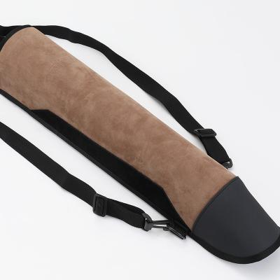 China Durable Wholesale Adjustable Shoulder Strap Can Support Shooting Portable Quake Genuine Leather Plus Velvet Quake for sale