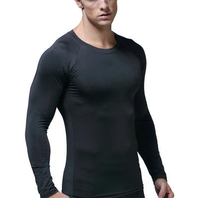 China Men's Sports Seamless Quick-Drying Sports Stretch Tight Running Tight Top Breathable Clothing Long Sleeve for sale