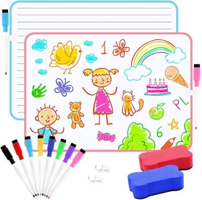 China Schools Dry Erase Lapboards With Lines Mini Whiteboards For Kids Learning Writing for sale