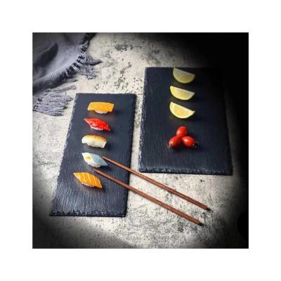 China Viable creative dishes of Japanese style sushi slate and steak for sale