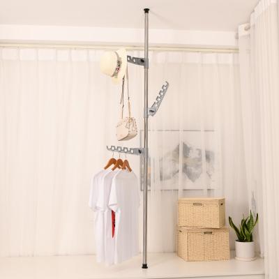 China Foldable Pop Adjustable DIY Wholesale Portable Telescopic Position (Other) Coat Rack for sale