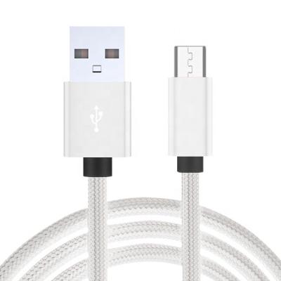 China MP3/MP4 Player Customized 1 Meter Cord USB Cable Charger Data Cable Nylon Quick Charging Line For Mic for sale