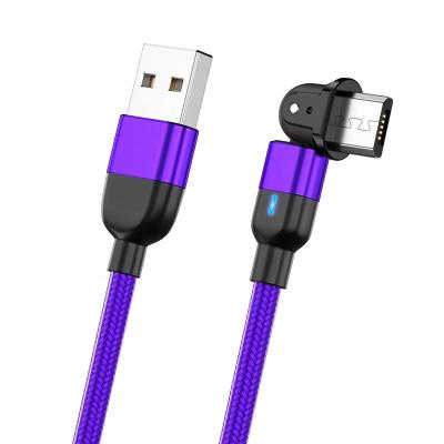 China New arrival from Mingyuan camera mini USB cable 1 meter 2.4A 180 degree fast cable for mic for sale