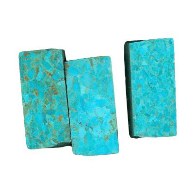 China High Quality Star Turquoise Compressed Factory Price Rough Material Natural Rough Turquoise Stone Material for sale