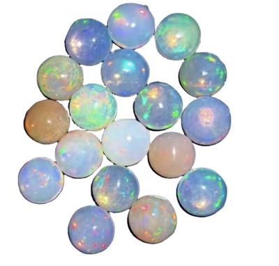 China Natural Ethiopian Gemstone Opal Cabochon Stone Loose Gemstone of Opal Cabochon Welo Fire Opal Stone Cabochon for sale