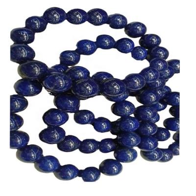 China BOHEMIA Natural Lapis Lazuli Gemstone Bracelet Simple Stacker Gemstone Bracelet for sale