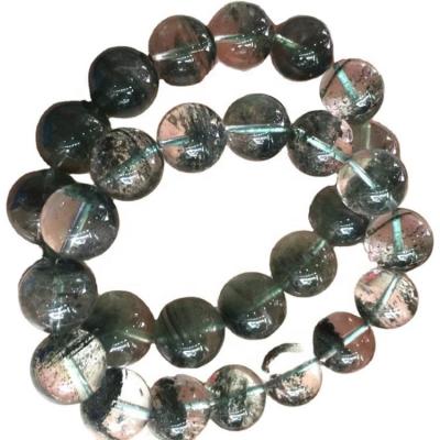 China CLASSIC Handmade Beads Phantom Quartz Bracelets Green Crystal Bracelets for sale