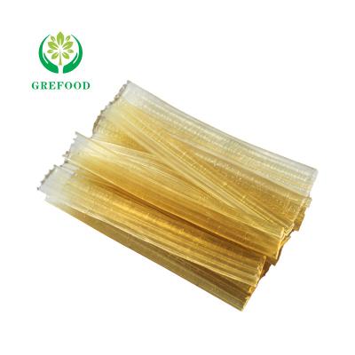 China Dried HALAL MEAT Certified Chinese Yam Noodles For Wholesale Price Hot Chewy Yam Slice Yam Vermicelli Noodles Striped Vegan Friendly for sale